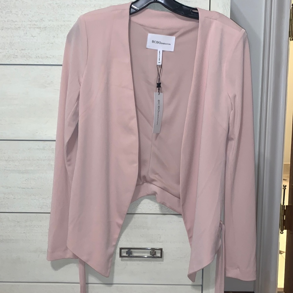 NWT BCBGeneration blazer with side ties